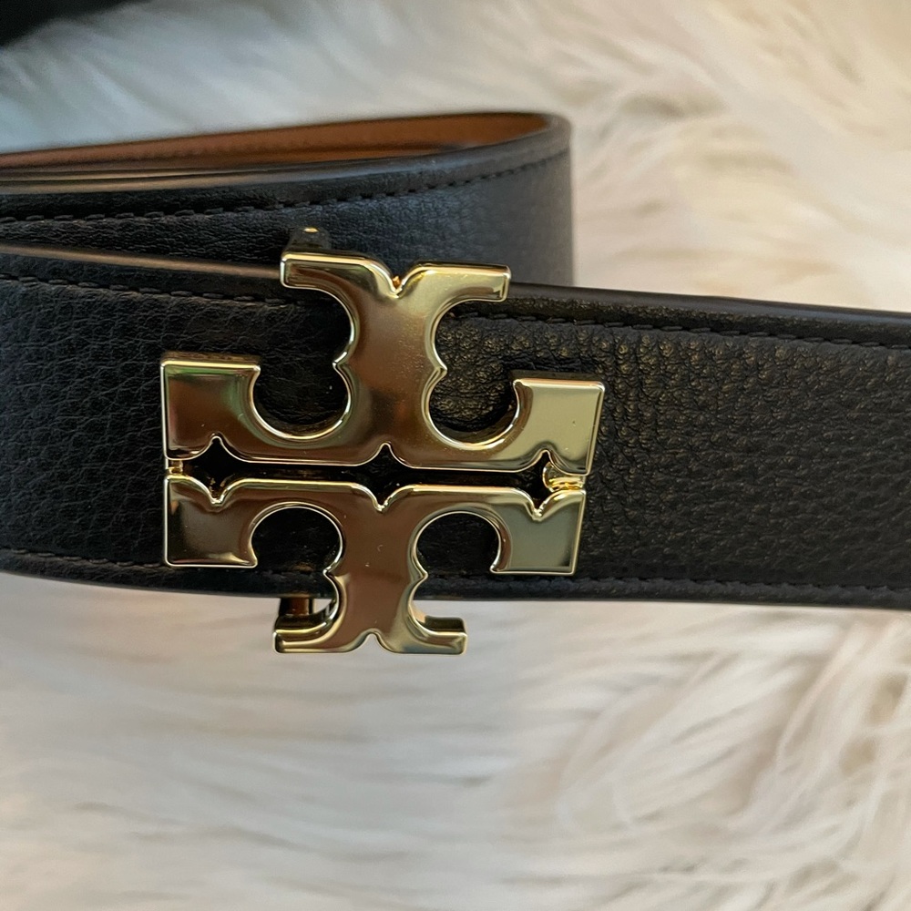 Tory Burch Reversible Logo Belt